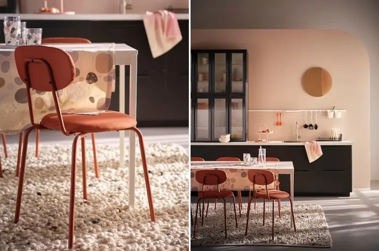 ikea pink chair spring trends 2023