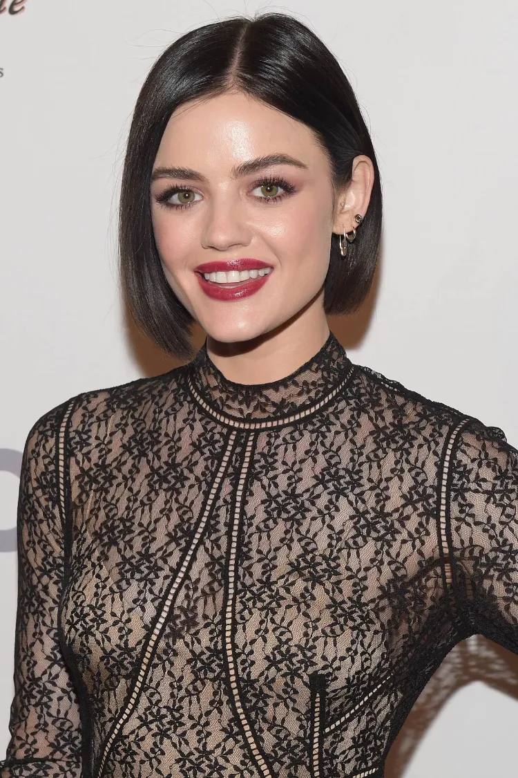 lucy hale haircut how to get the same look