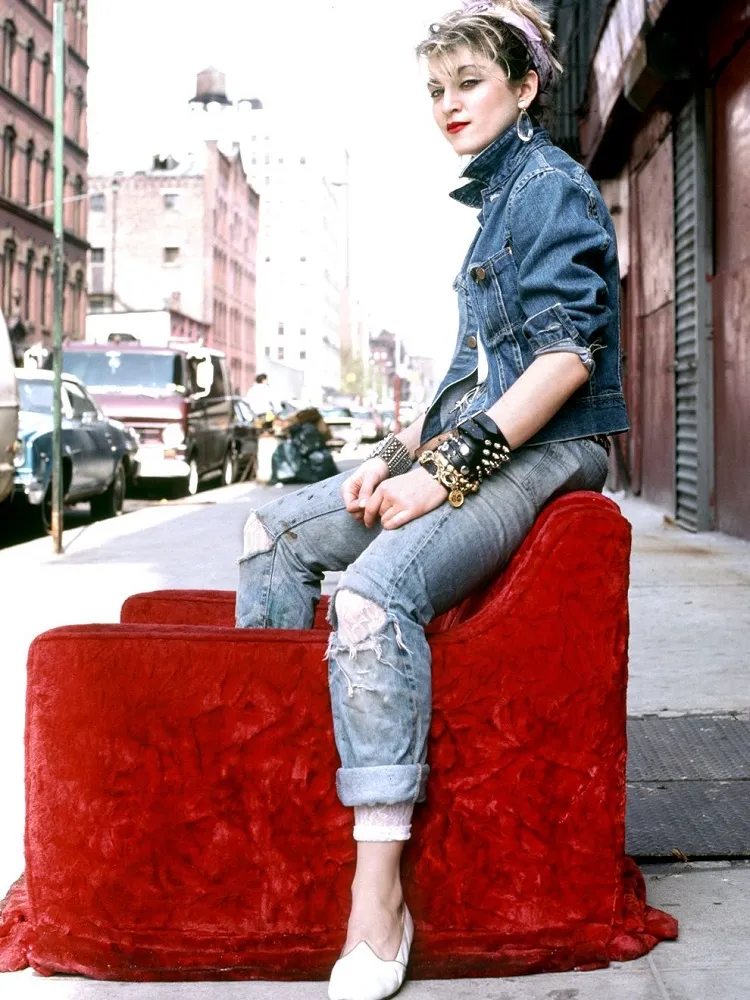 madonna are ripped jeans still in style 2023