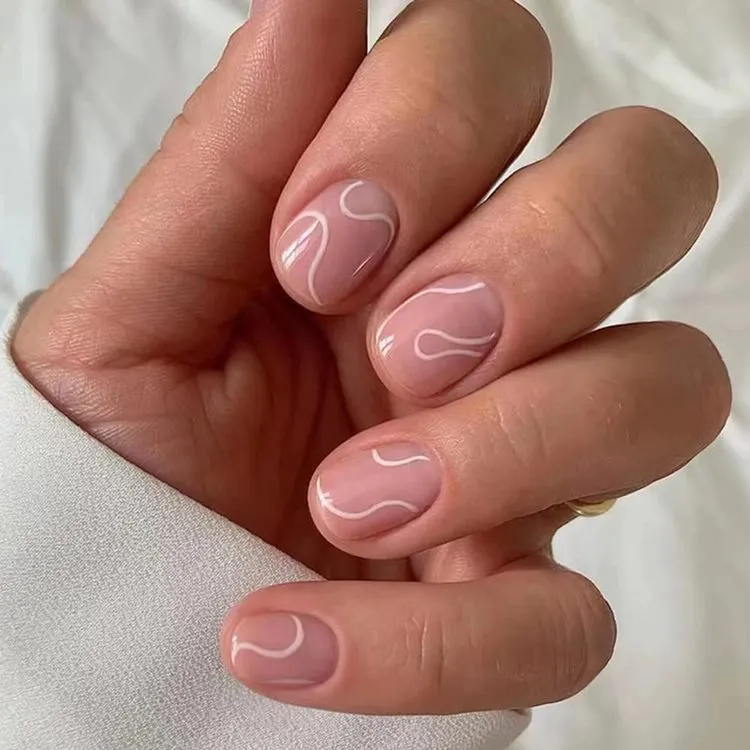 nail design ideas for women over 60 swirl nails