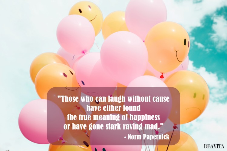 norm papernich quote about laughter and happiness