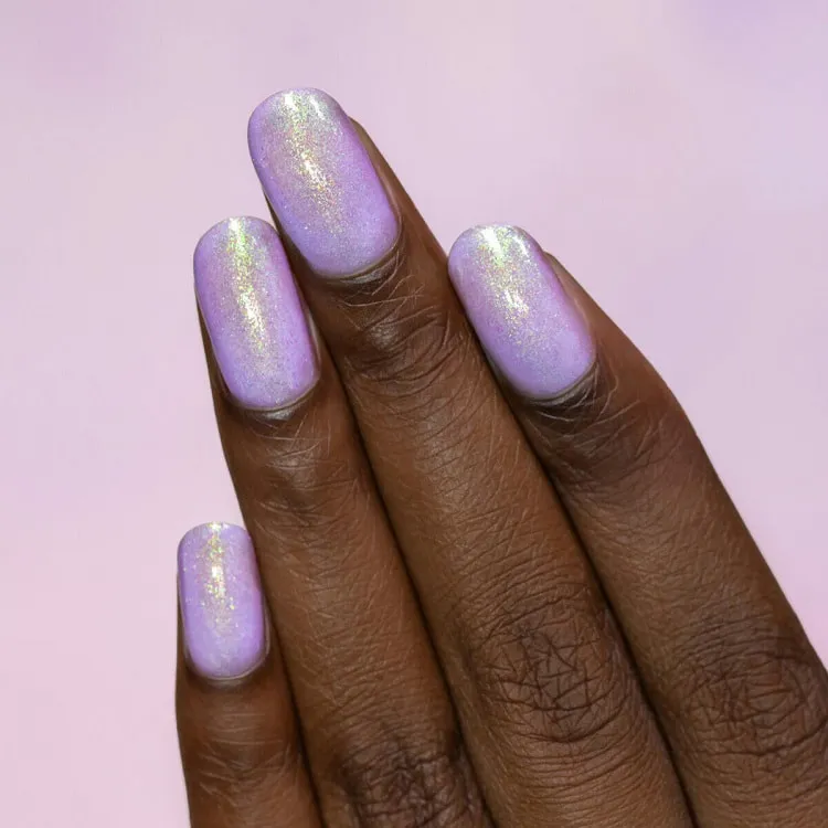 pastel purple nails_sparkly pastel purple nails