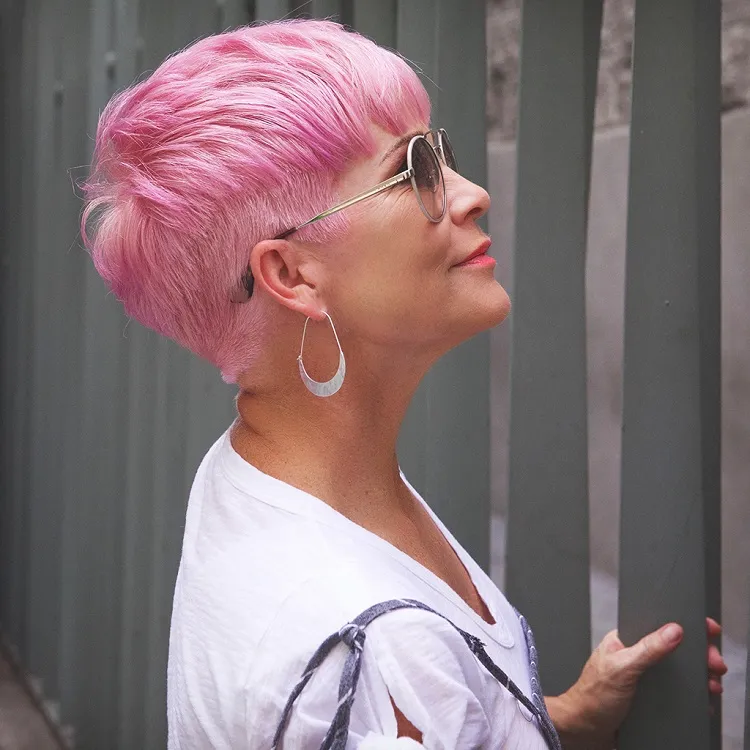pink unicorn short hair over 50 dos donts inspiration tips tricks colorful hairstyle