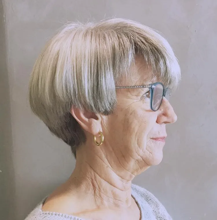 pixie cut bangs for women over 70 style ideas