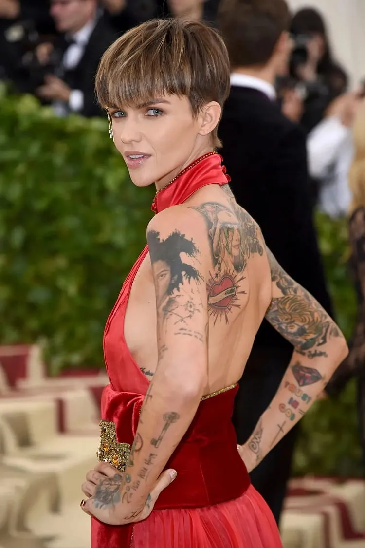 ruby rose hair_short hairstyles for women