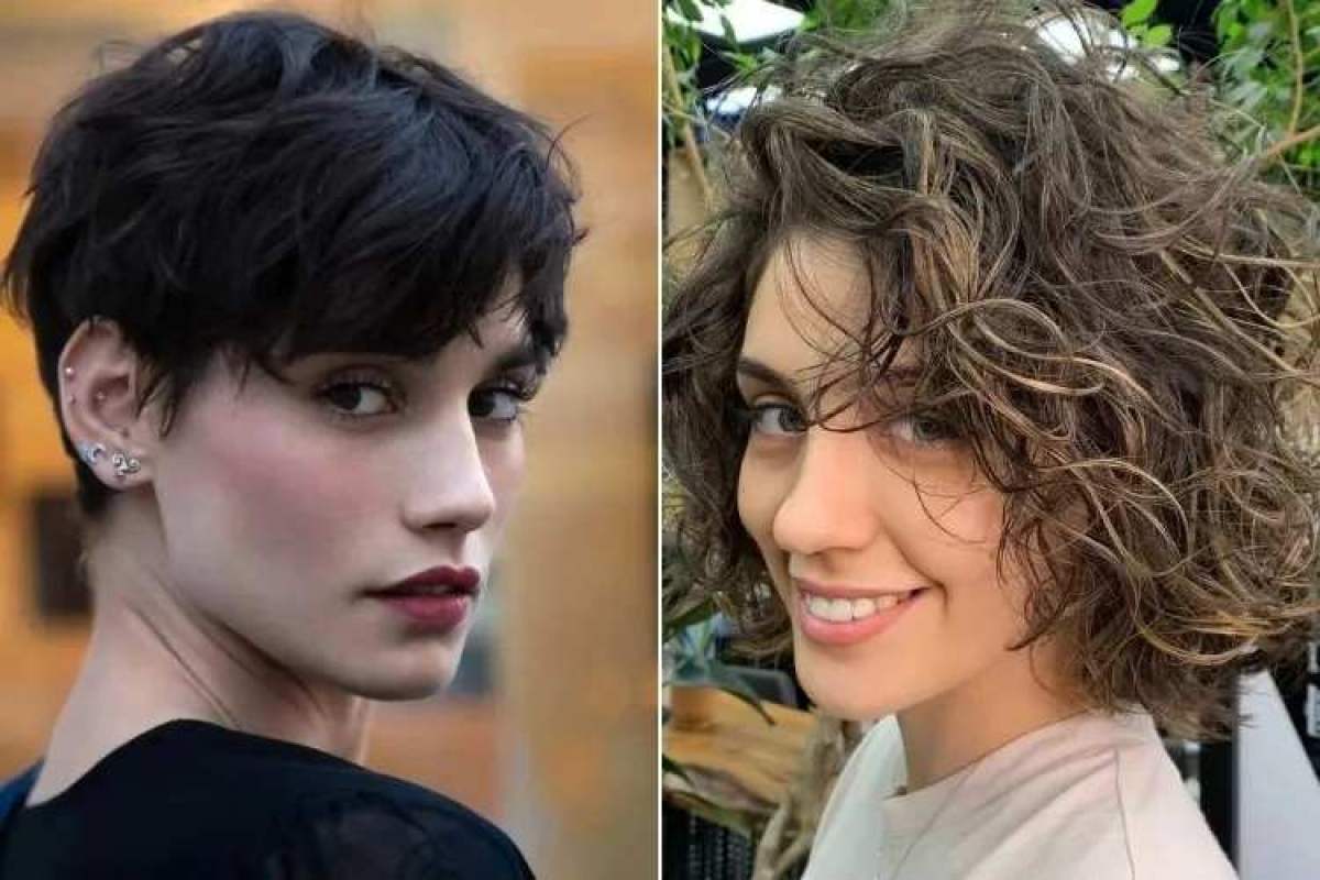 Which short hairstyle for wavy hair? Look at 4 gorgeous ideas according to  face shape!