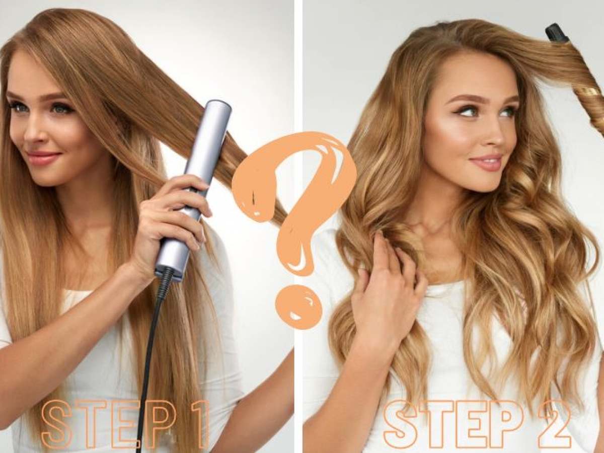 Should I straighten my hair before I curl it? Check out The PROS and CONS  before deciding!