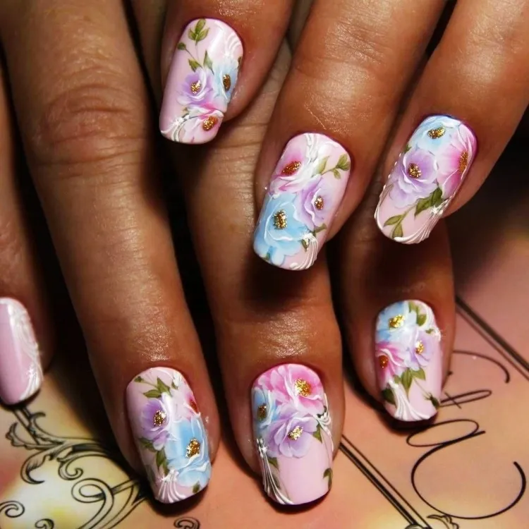 simple and pretty manicure do it yourself at home