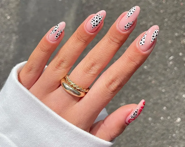 spring break nails 2023 cute animal design art trends