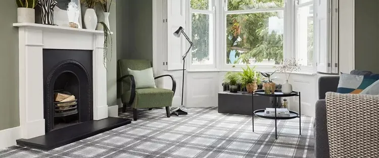 tartan floor carpet colours 2023