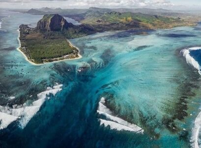underwater waterfall mauritius trip bird view unique travel experience