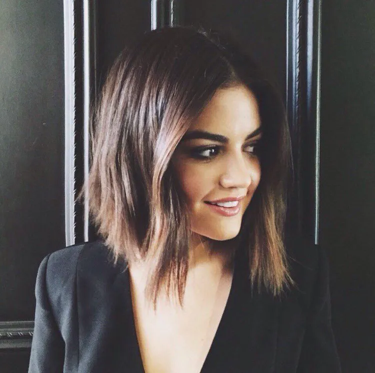 variations of the lucy hale bob haircut you should try