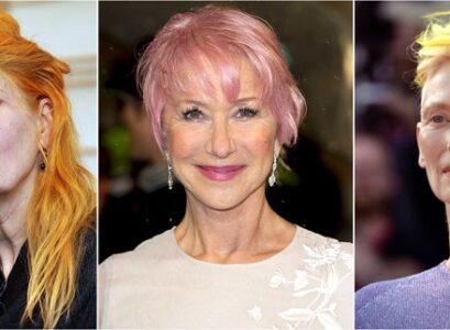 vivienne westwood helen mirren tilda swinton edgy hairstyle over 50 inspiration ideas colorful