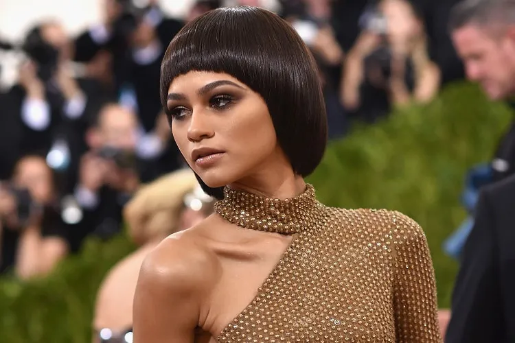 zendaya hairstyle_zendaya bowl cut