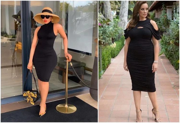 casual chic ideas for plus size ladies little black dress for curvy women