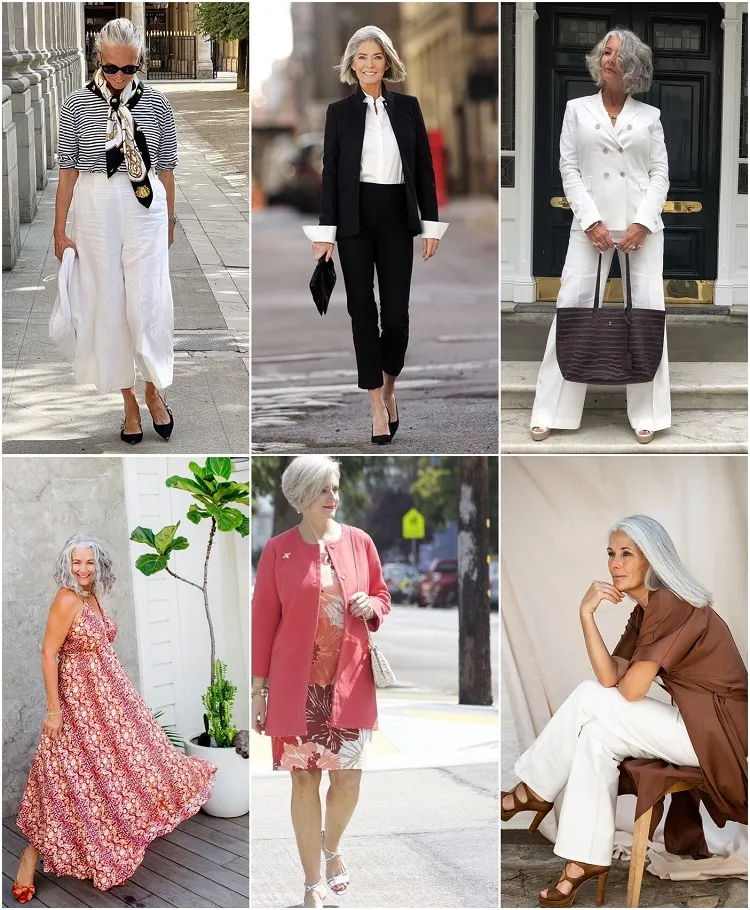 casual chic outfits for women over 60 spring summer 2023