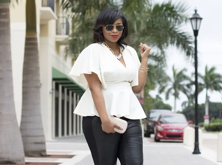 do peplum tops hide belly 15 flattering outfits for curvy women