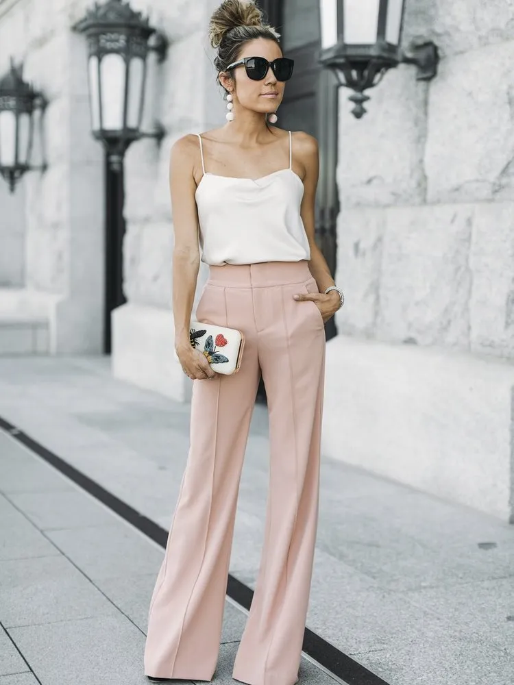 how to style wide leg pants successfully