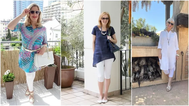 how to style a tunic after 60 leggings outfit ideas for the summer