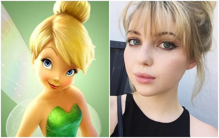 how to style your hair like tinkerbell