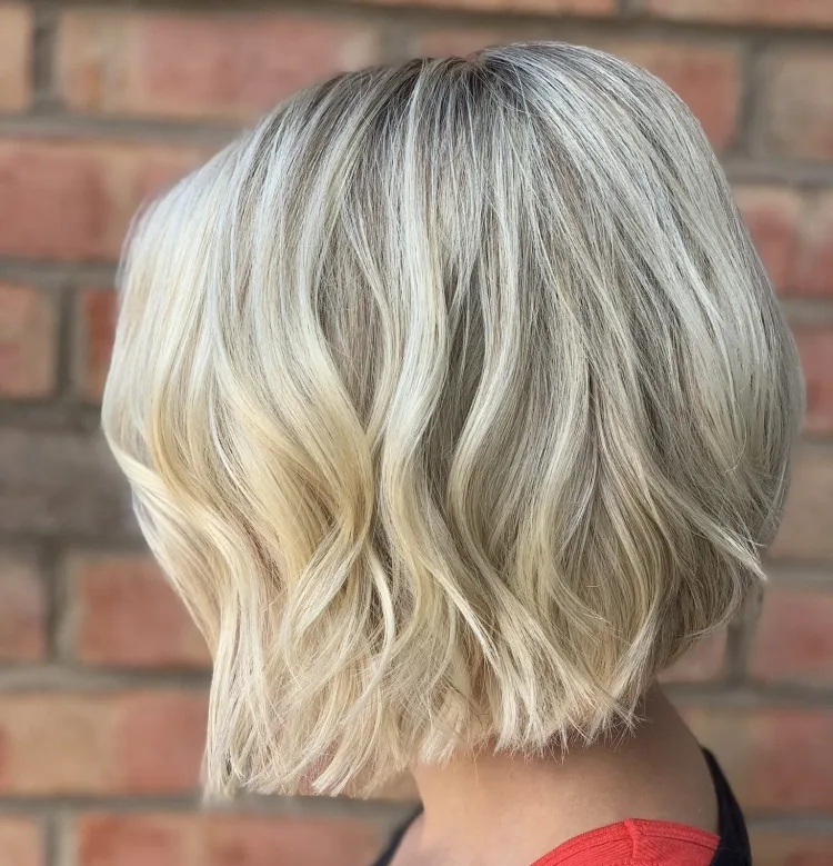 blunt cut for women over 50 styling ideas and looks