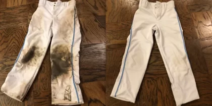 cleaning white baseball pants properly how to