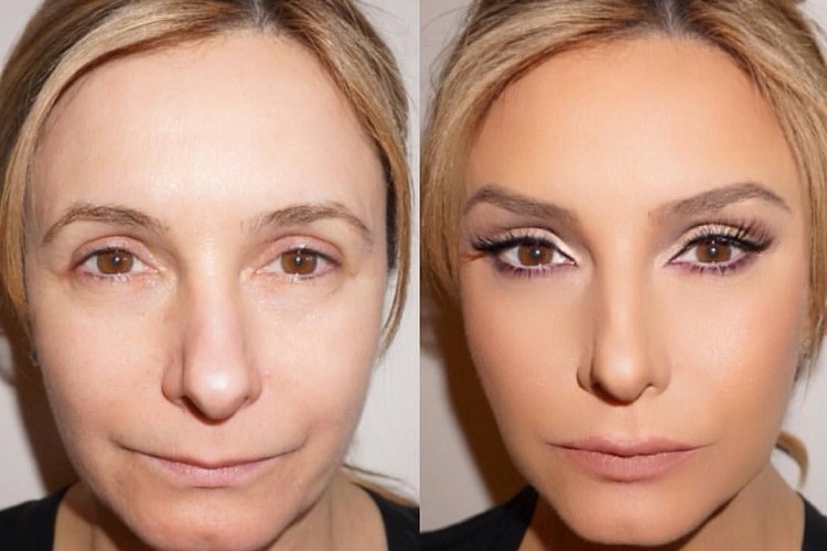 face lift makeup tutorial natural face lift with makeup