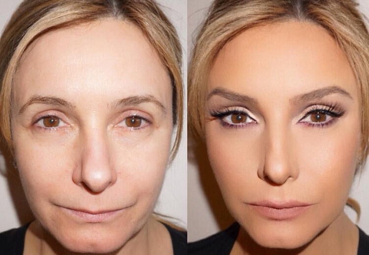 face lift makeup tutorial natural face lift with makeup
