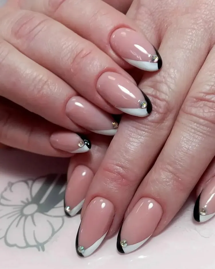 french manicure for mature women