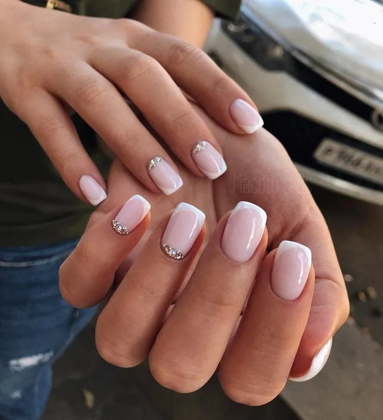 french manicure over 50 ideas