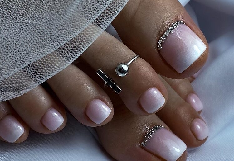 french pedicure designs 2023 spring summer ideas