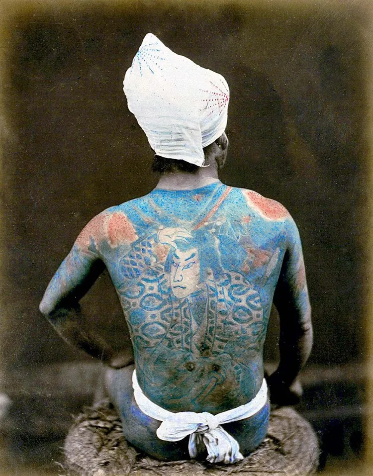 full body traditional japanese tattoos history 5000 bce