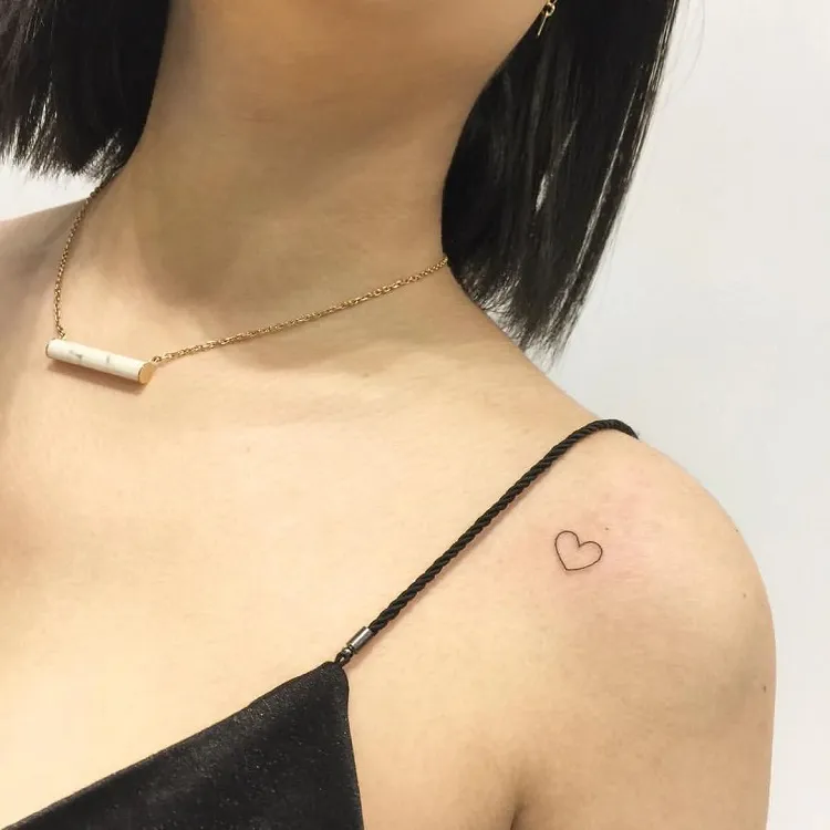 heart tattoos for women small meaningful tattoos for women