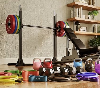 home fitness setup gym equipment essential accessories