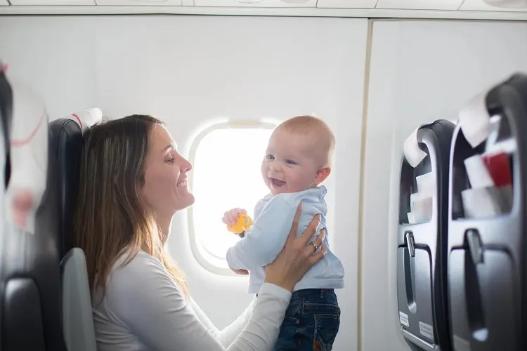 how to calm a crying baby on a plane sing them a calm song