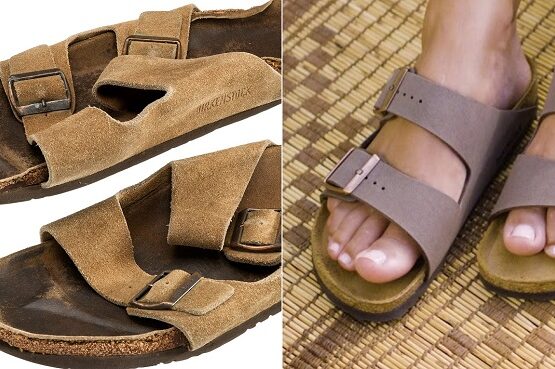 how to clean birkenstock remove dirt sweat