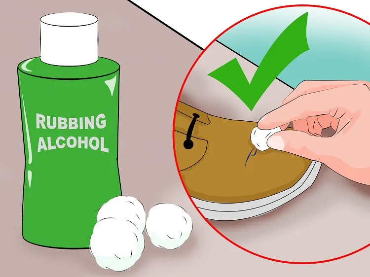 how to clean suede shoes with rubbing alcohol take a soft towel and rub