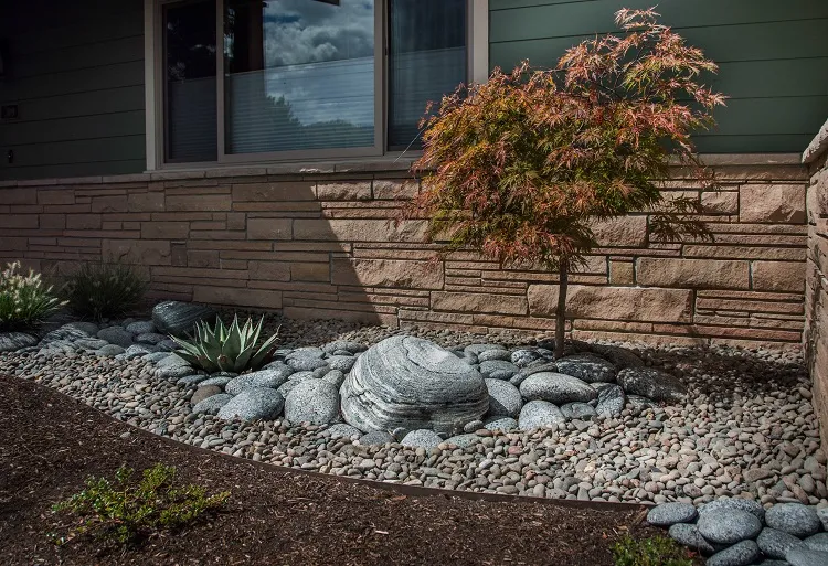 landscaping prevent weeds most suitable rocks gardening tips ideas