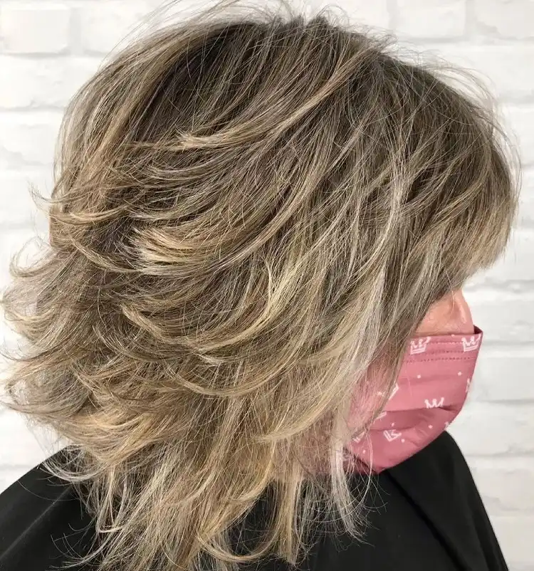 layered cuts for women over 50 gray haircut ideas 2023