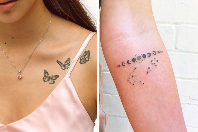 320 Pictures of Tattoos For Girls With Meaning 2023 Small Cute Female  Designs