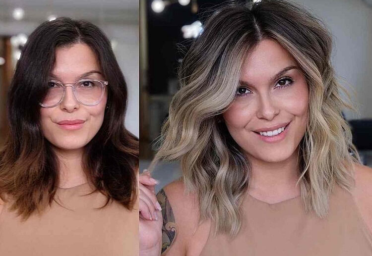 mid length hairstyles for over 40 ideas 2023