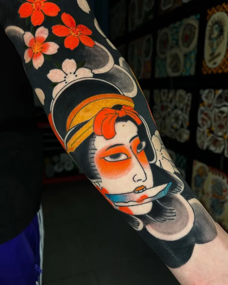 Japanese Style Tattoo Art | Wolf + Shadow Tattoo Collective | San Diego