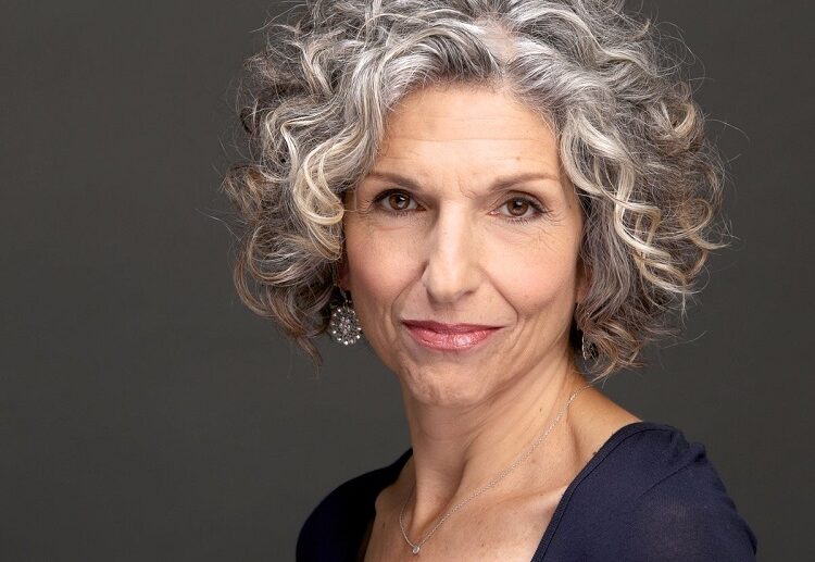 naturally curly hair over 50 curly bob style