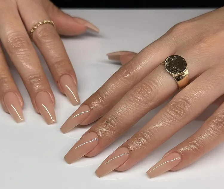 nude nails 2023 prom manicure ideas and trends