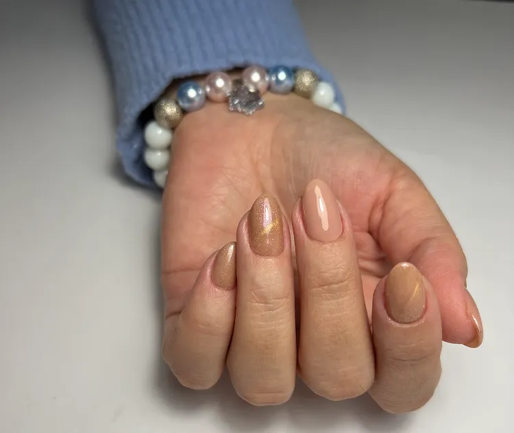 nude nails for women over 50 simple manicure ideas