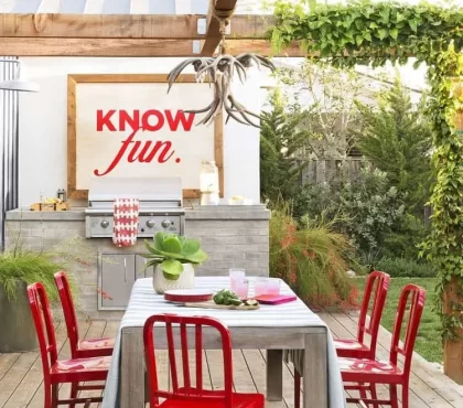 outdoor kitchen design