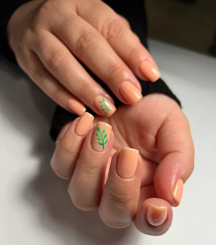 spring nails for women over 50 nude manicure