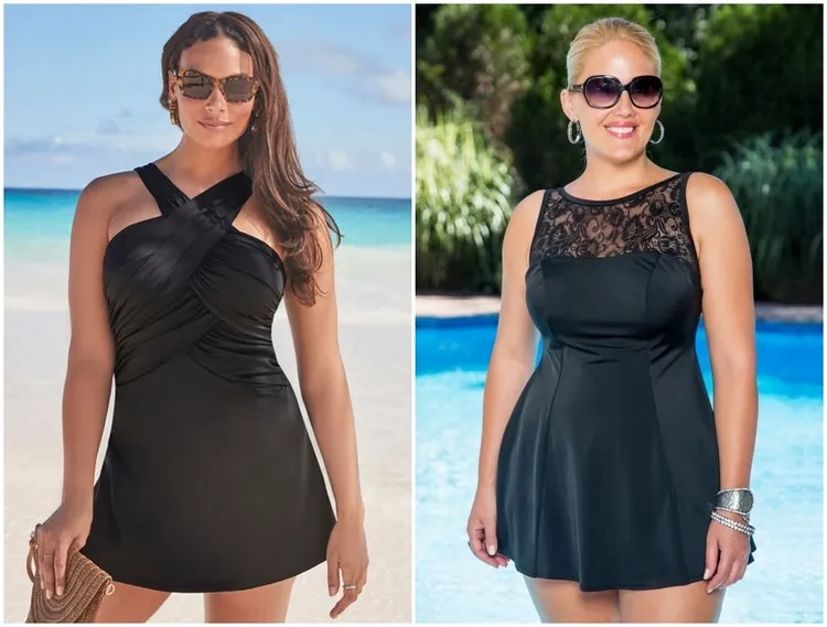 swimdresses for women over 50 versatile bathing suit for slim and curvy women