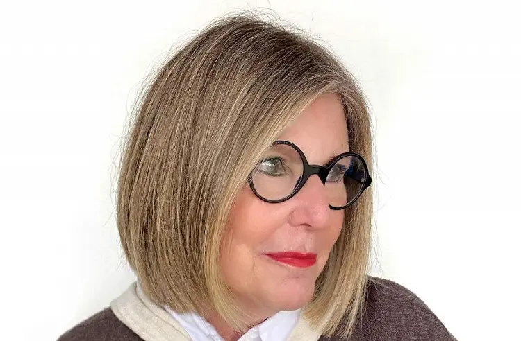 wash and wear haircuts for over 60 with glasses ideas hair trends 2023