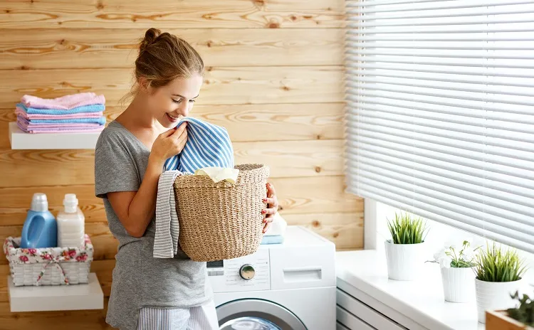 what to wash striped clothes with dry them on low temperature